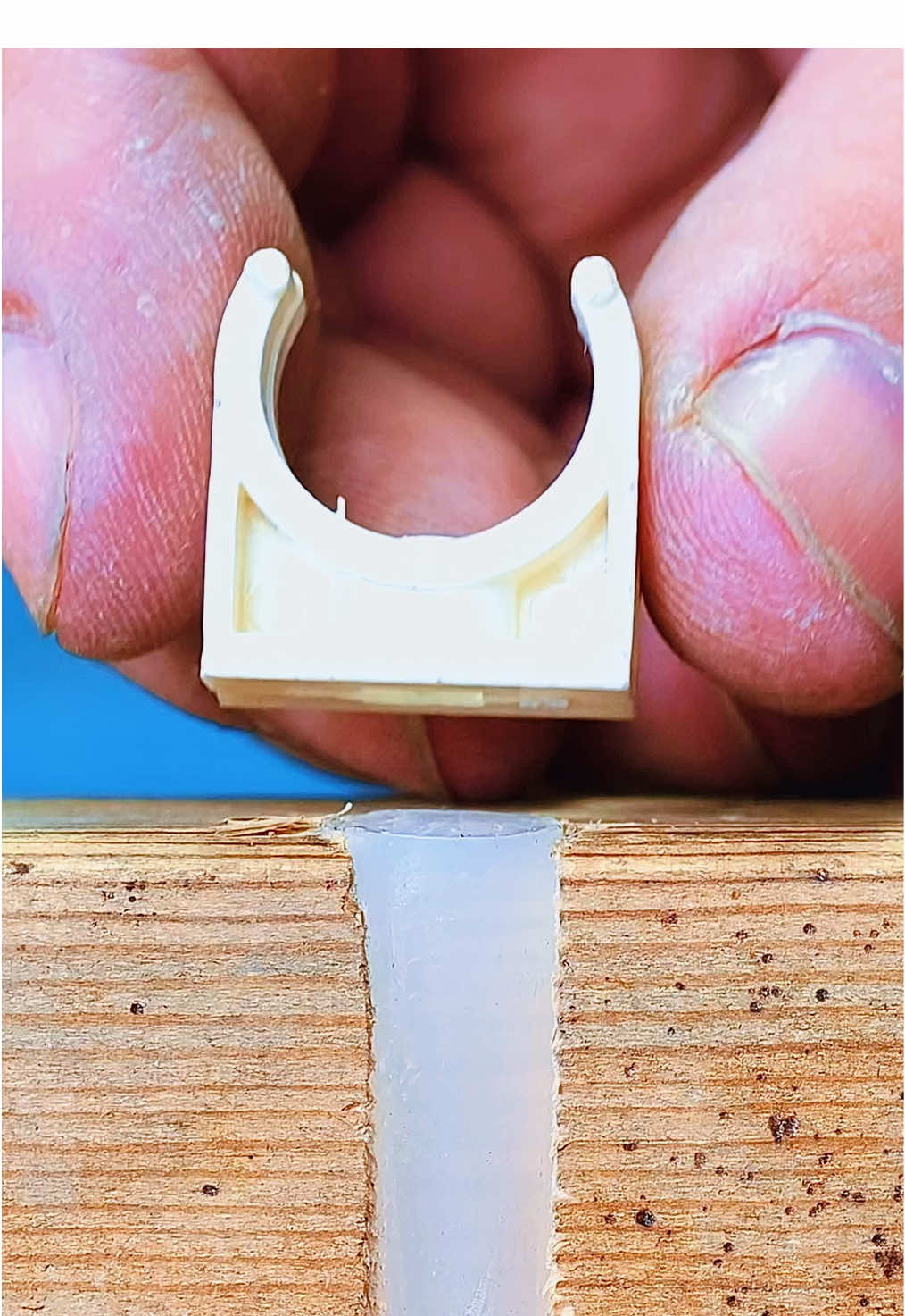 How to Use a Glue Stick as a Wall Anchor (Super Strong!) #toolstour 