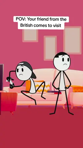 POV: Your friend from the British comes to visit #fyp #british #accent #foryoupage❤️❤️ #viralvideos 