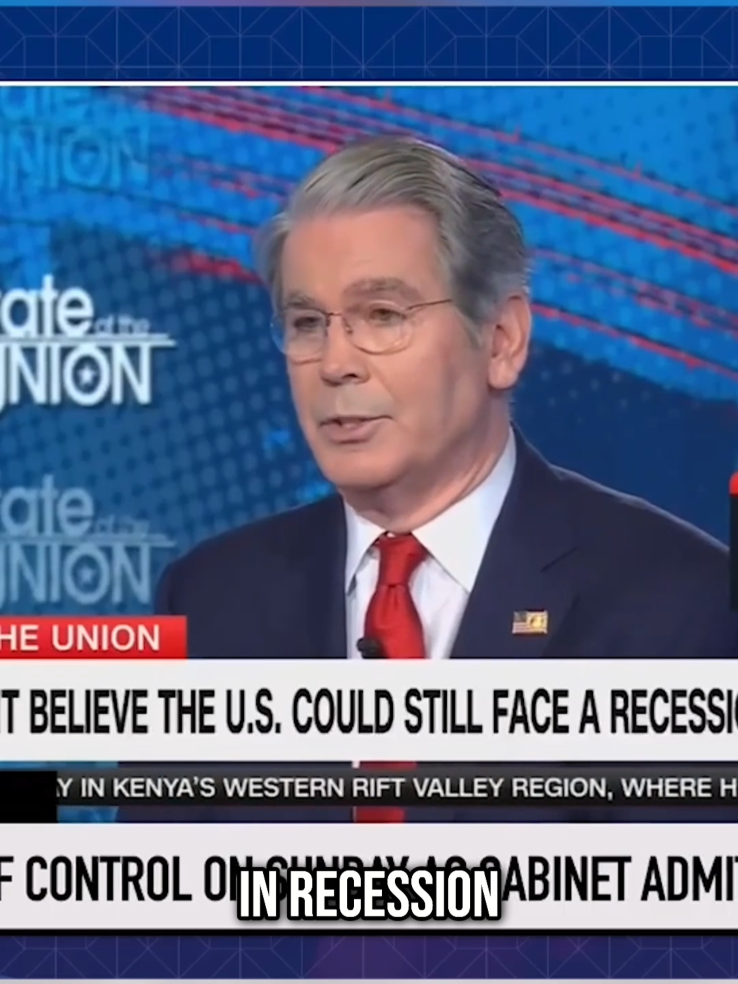 Wow. Donald Trump's Treasury Secretary Scott Bessent just made a stunning admission on live TV. Bessent: 