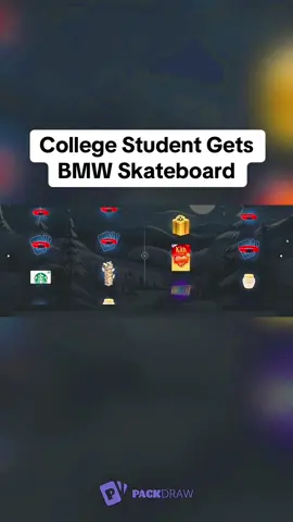 College Student Gets BMW Skateboard