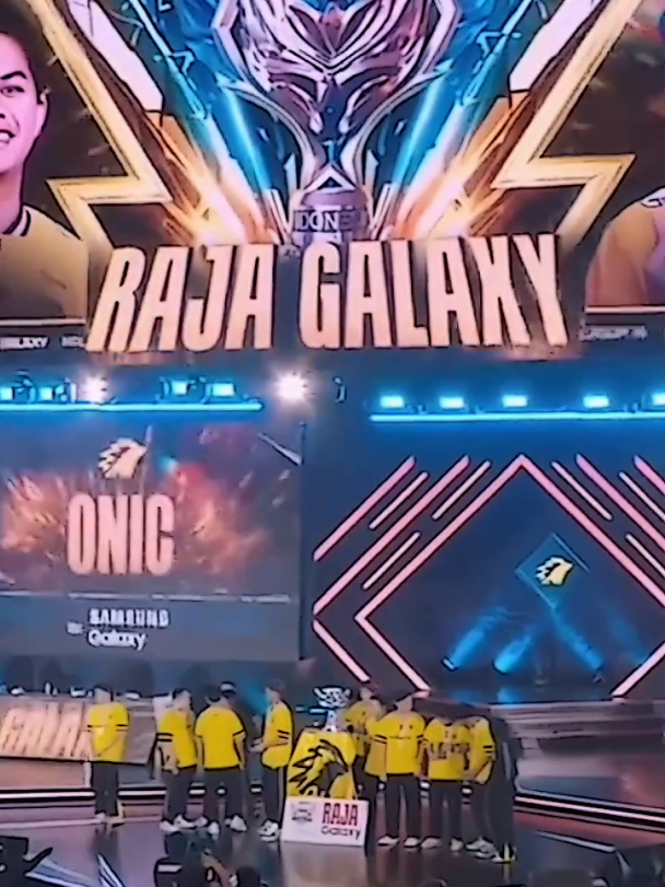 CONGRATS ONIC // RAJA GALAXY 👆🔥💛 Tahta masih milik king onic 👆#onicesport #sonic #goonic #galaxy #mplids16 