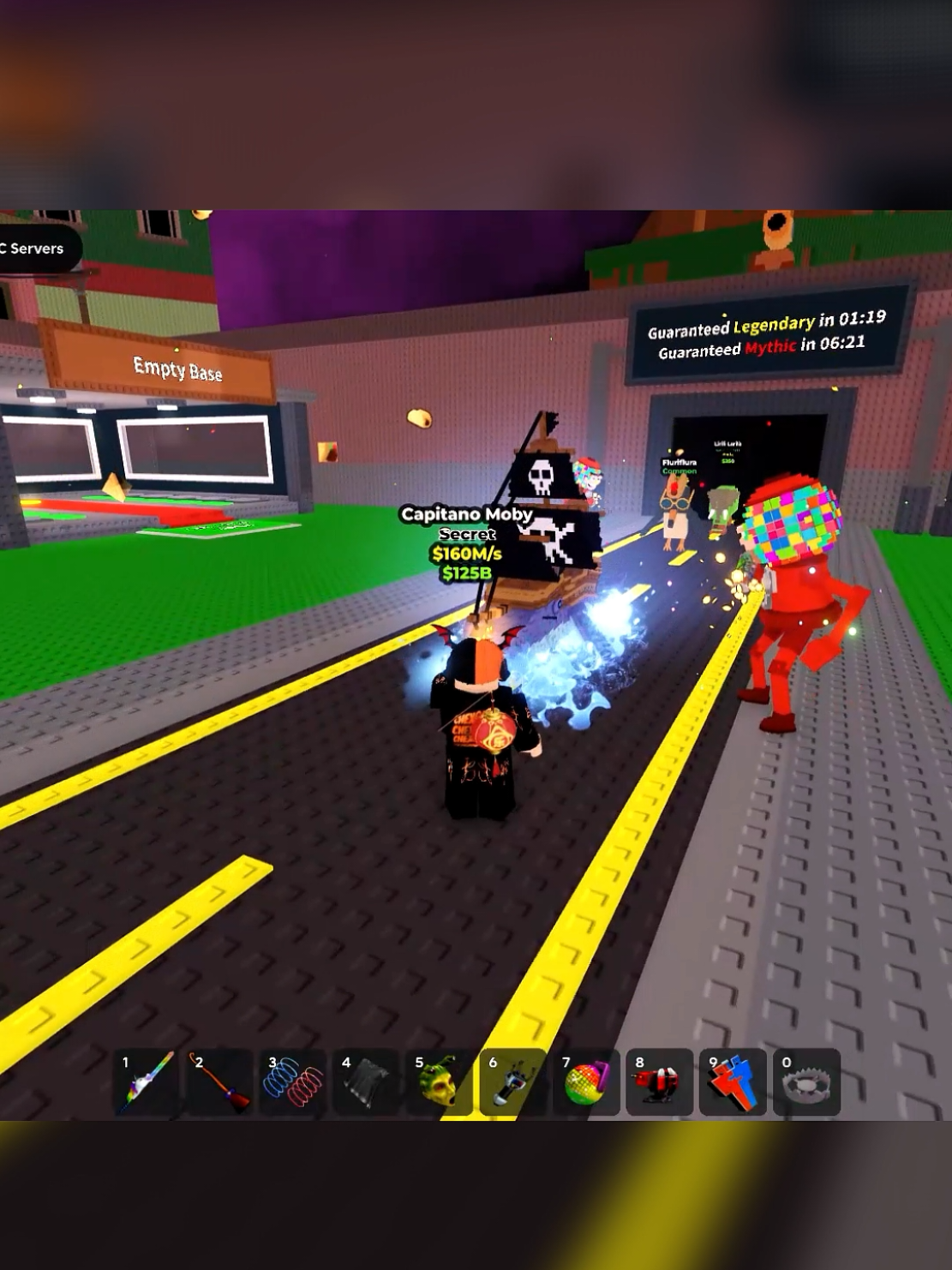 The New Capitano Moby Brainrot Spawned Naturally 🤑🐋!! #fyp #sab #stealabrainrot #viral #sammy 