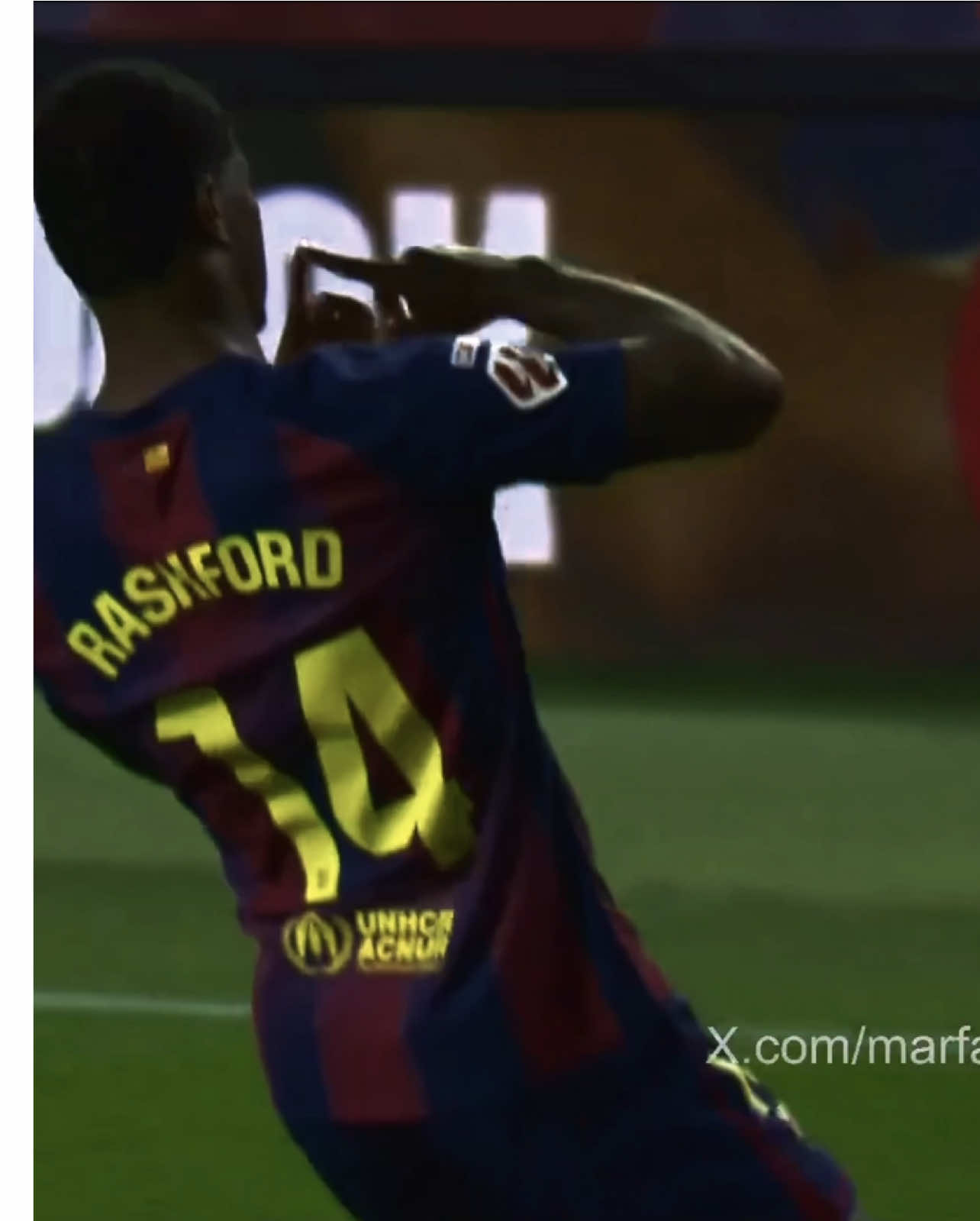 Marcus Rashford goal today 💀🔥 #rashford #goal #today #barcelona 