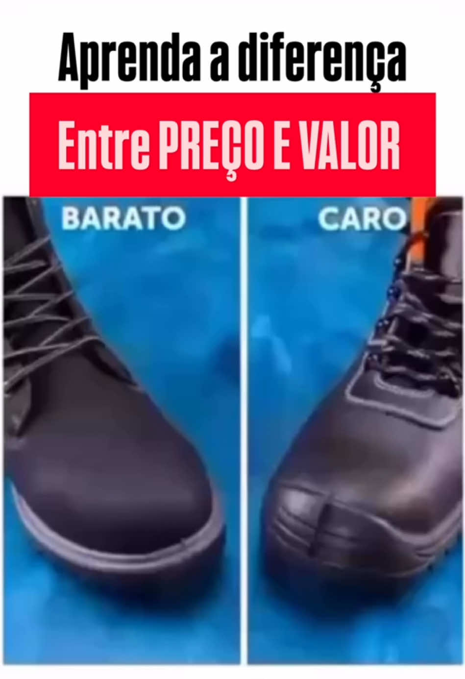 PREÇO é o que você paga. VALOR é o que você leva. 🏗️ Na Construção Civil, “economizar” no material ou no serviço de gestão pode significar um custo 5 vezes maior no futuro, com retrabalhos e patologias. Este Reels mostra exatamente por que a qualidade dos produtos, sejam eles botas ou artefatos de cimento, é um investimento, não um custo. A CCA Artefatos de Cimento trabalha exclusivamente com produtos que oferecem valor real — alta durabilidade, resistência superior e a garantia de que sua obra não será o lado “barato” da comparação. Além disso, nossa gestão de obras garante que a qualidade do material seja acompanhada pela excelência na execução, protegendo o seu investimento. Pare de perder dinheiro! Invista em valor. Siga o nosso perfil @ccaartefatosdecimento para descomplicar a diferença entre preço baixo e qualidade duradoura na sua obra! Fale com nosso especialista: 📲 (49) 9 9997-4382 📲 (49) 9 9998-0543 #precovsvalor #qualidade #construcaocivil #economia #investimento   