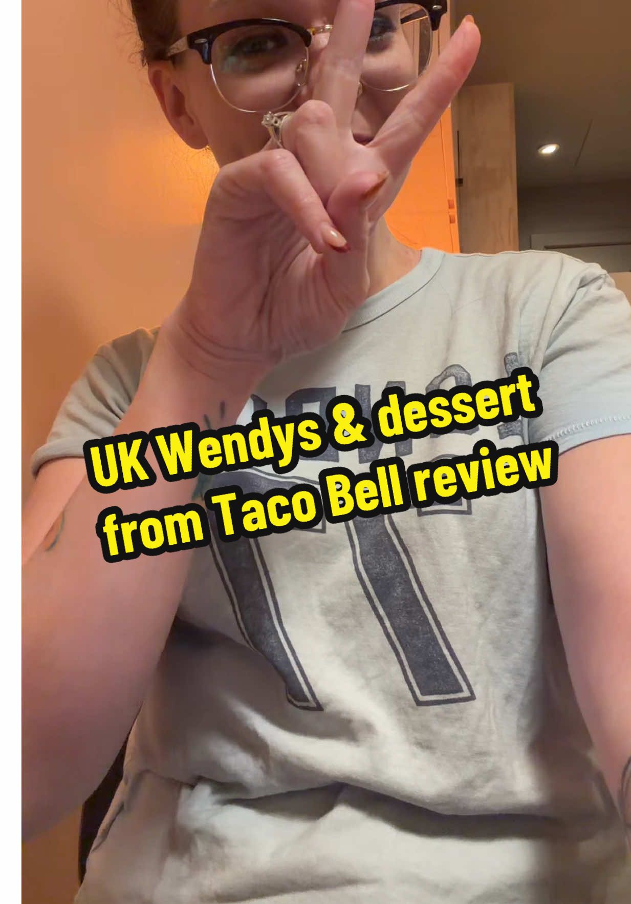 Another food review! Wendy’s #wendys #uk #foodreview #tacobell #travel