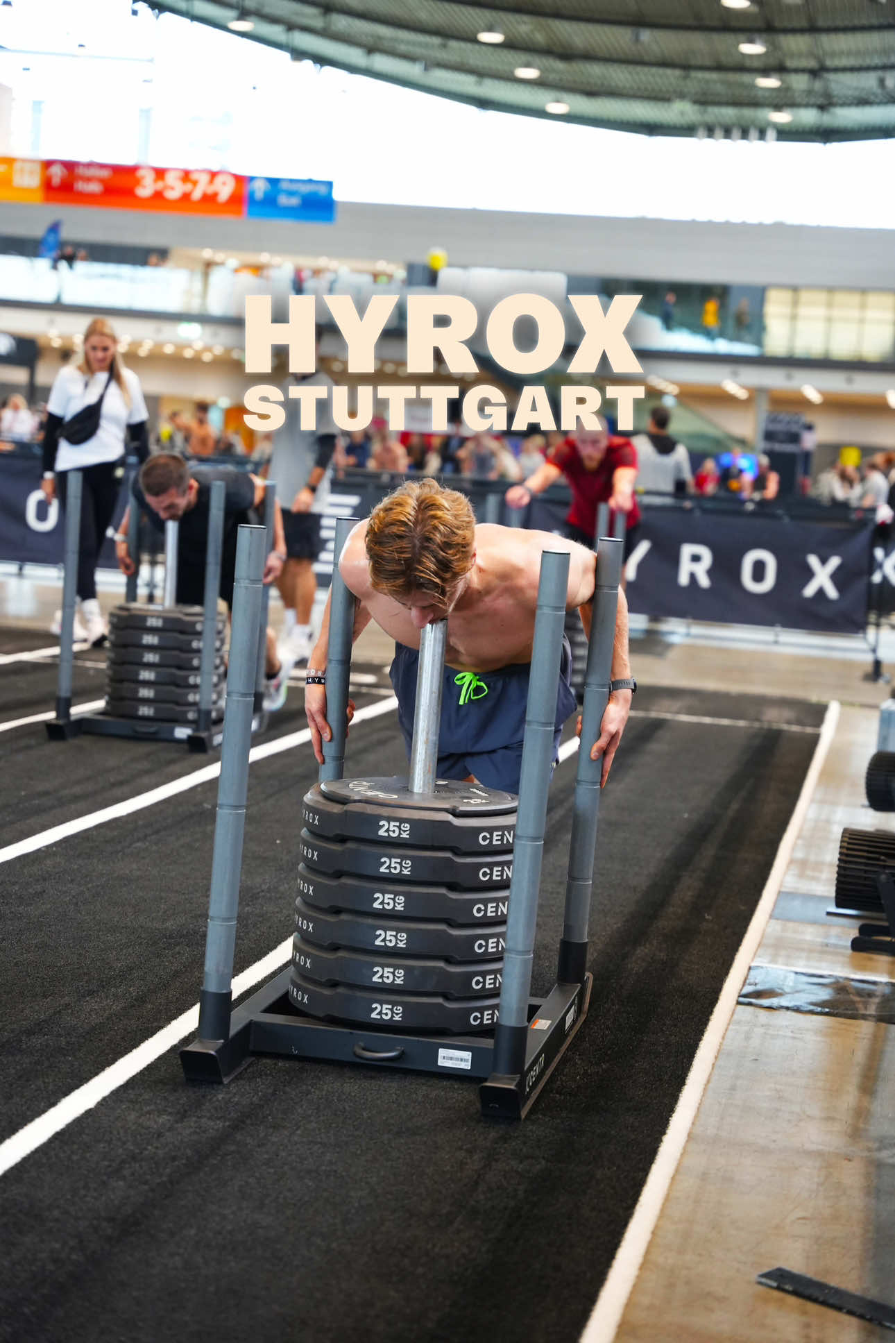 Hyrox Stuttgat 2025 Recap Video. #laufen #ausdauer #hyrox