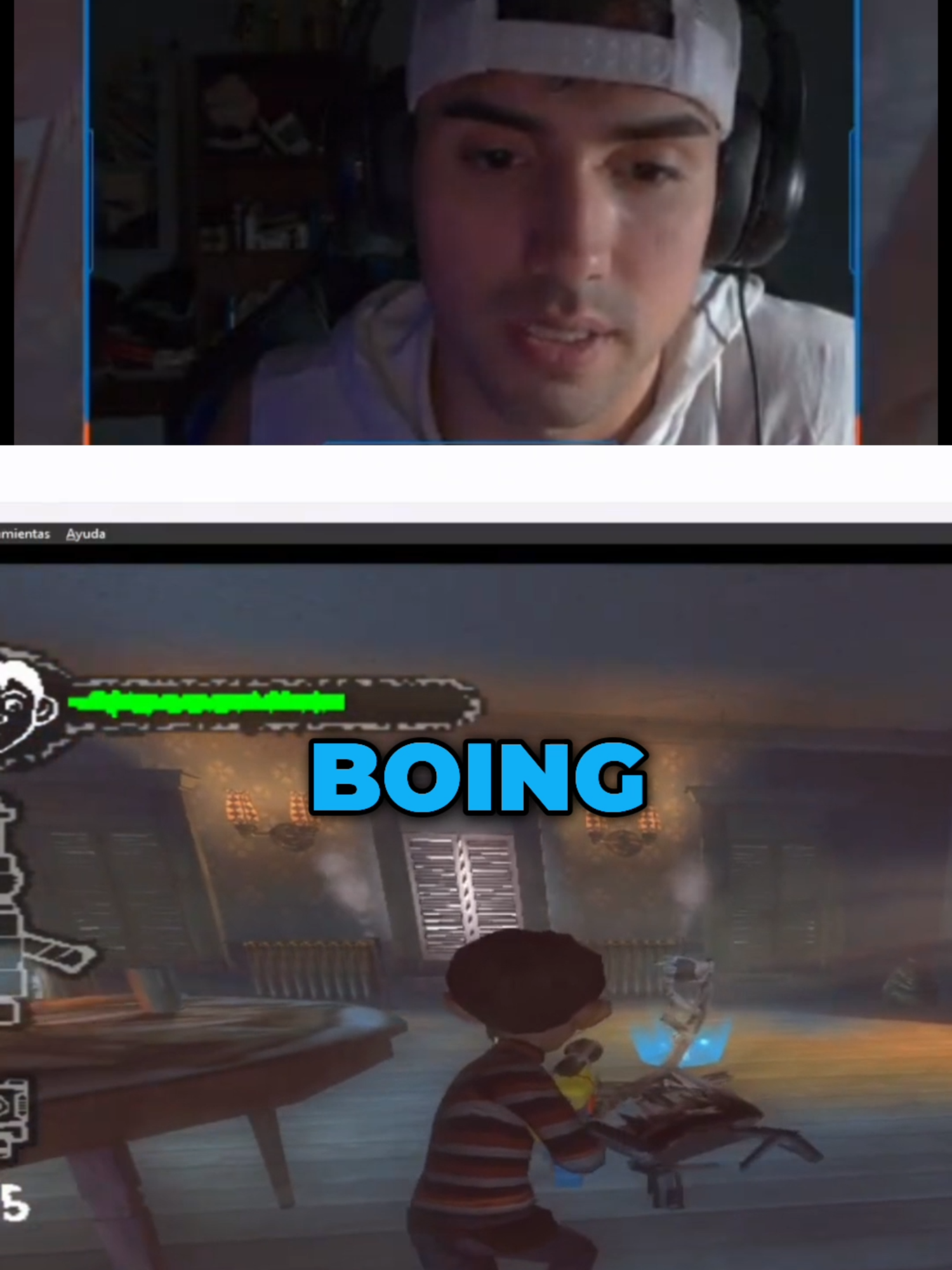 Boing boing... y muerto 😎🎮 Derrotando enemigos con estilo en Monster House 😂 ¿Quién más jugaba este clásico de PS2? #monsterhouse #ps2 #retro #humorgamer #fyp #classicgames