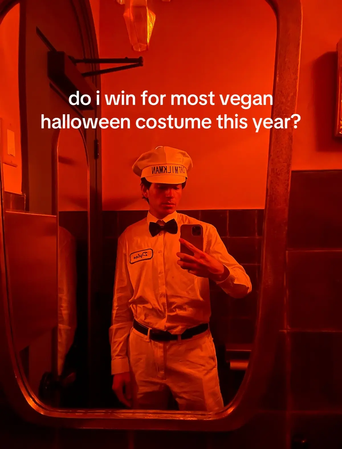 got oat milk? 🥛 #vegan #oatmilk #halloween #plantbased 