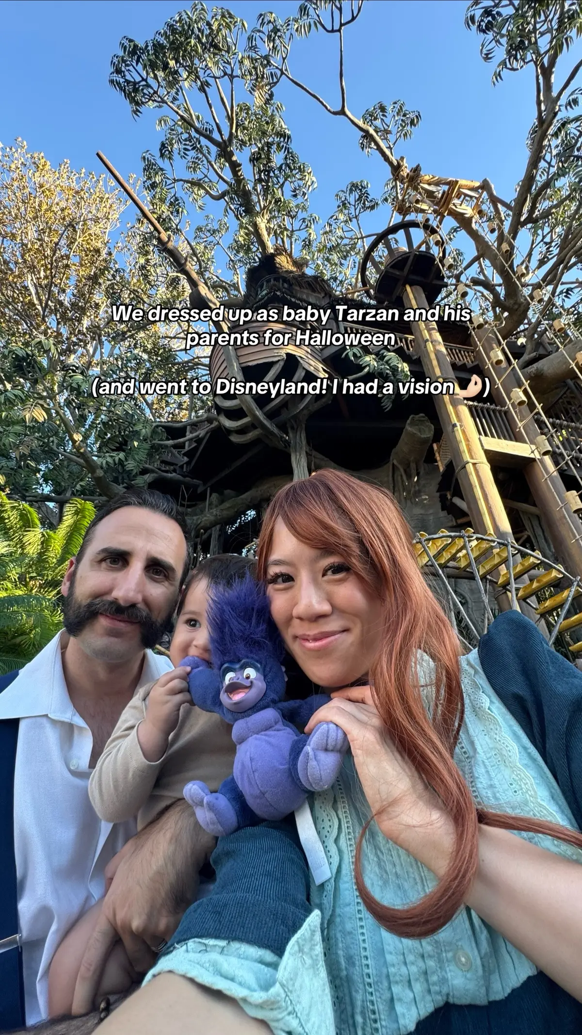 In an alternate universe Tarzan gets to spend time with his parents