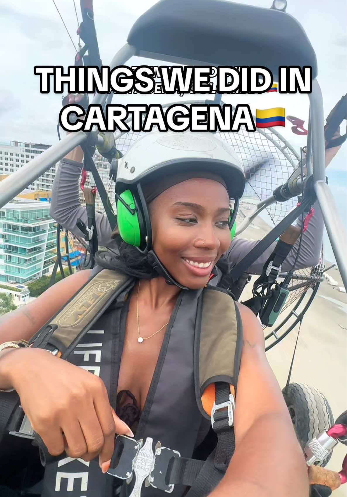 Our itinerary for Cartagena, Colombia from paragliding, exploring mangroves and my fav the Palenque tour🇨🇴 #colombia #cartagenacolombia 