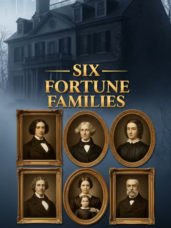 The 6 secret dynasties who built America before it was even born. #History #historytok #USHistory #oldmoney #elitefamilies 