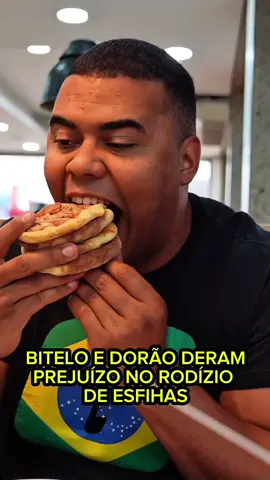 BITELO E DORÃO DERAM PREJUÍZO NO RODÍZIO DE ESFIHAS #bitelo #growth #dorao #powerlifting #strongman 