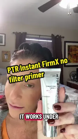 Peter Thomas Roth FIRMX !Instantly firms, tightens, and blurs the look of skin for flawless make up application. It temporarily improves the  look of fine lines, pores, and skin imperfections @Peter Thomas Roth Labs#ptr#wrinkles#antiagingk#skintok #peterthomasrothinstantfirmx