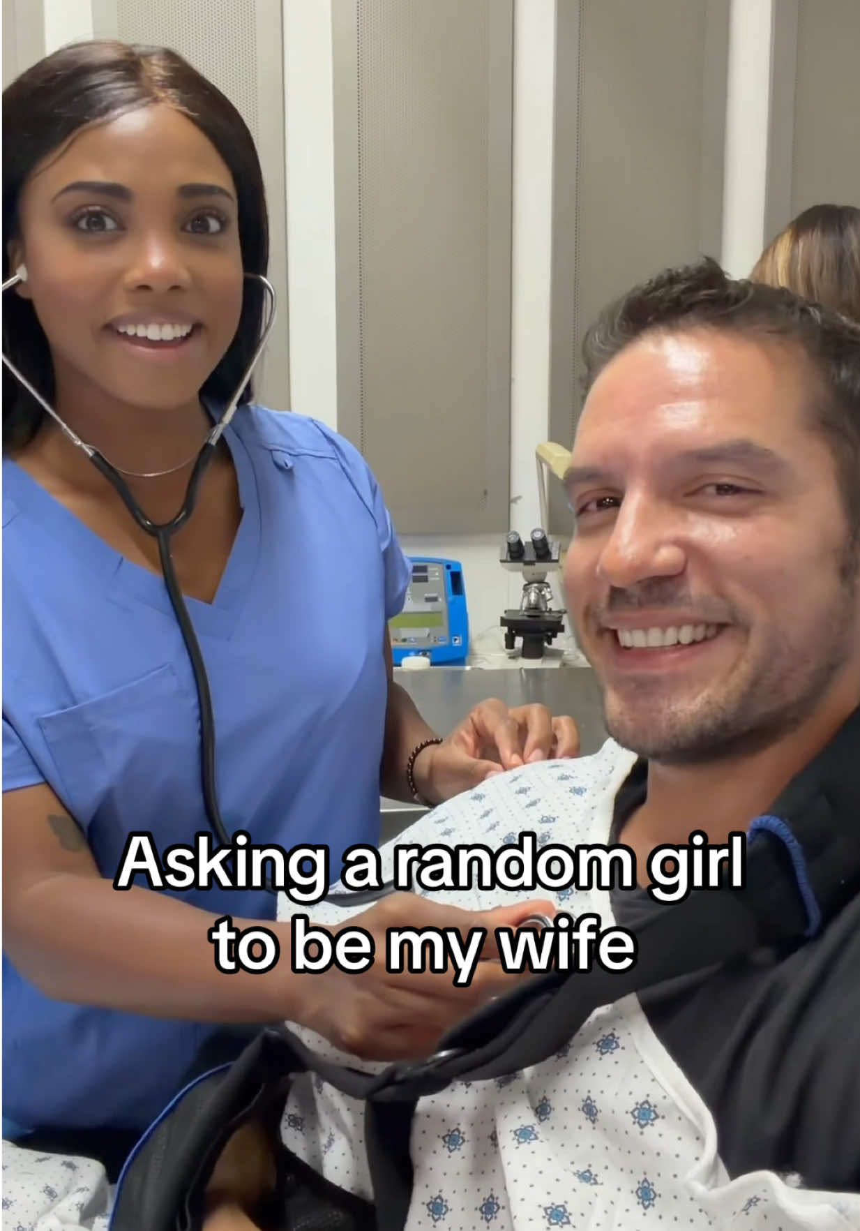 Asking a random girl to be my wife #fyp #wife 