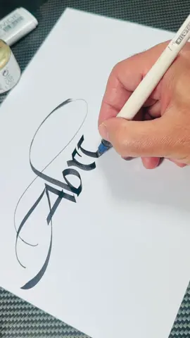 Abraham #calligraphy #handwriting #CapCut 