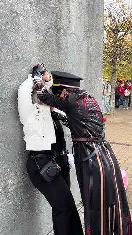 I love my friends 🥰 #caleb #loveanddeepspace #calebloveanddeepspace #loveanddeepspacecosplayer #cosplay  With the gorgeous @rutiscute💁🏻‍♀️ as Xavier 