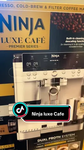 ☕️✨ Brew luxury every morning with the Ninja Luxe Café Premier — your all-in-one barista for café-quality coffee at home. From silky lattes to bold espresso shots, it does it all in style. Don’t just sip… savor. 💫 🔥 Black Friday Deal Live Now — Don’t Miss Out! #NinjaLuxeCafePremier #CoffeeLovers #BlackFriday #HomeBarista #TikTokMadeMeBuyIt @Ninja UK 