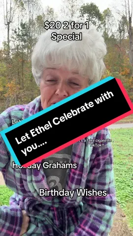 Contact Ethel for all your celebrations! Let’s party!#늙음필터 #snap #ebt #holidays #fyp 