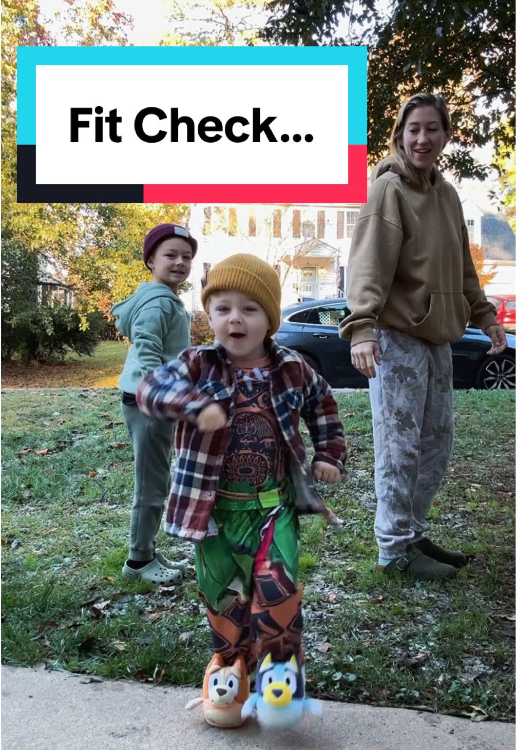We’ve never tried this before but Van’s outfit alone was worthy of a fit check 😂 Mom mom is on nightshift so the pajama crew needed to get out the house this morning… we did donuts, coffee, and a car wash.  Success! #fitcheck #parenting #boymom #toddlersoftiktok 