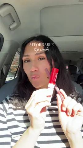 one of my fav hobbies is creating lip combos. my fav @COVERGIRL lip stain and yummy lip gloss 