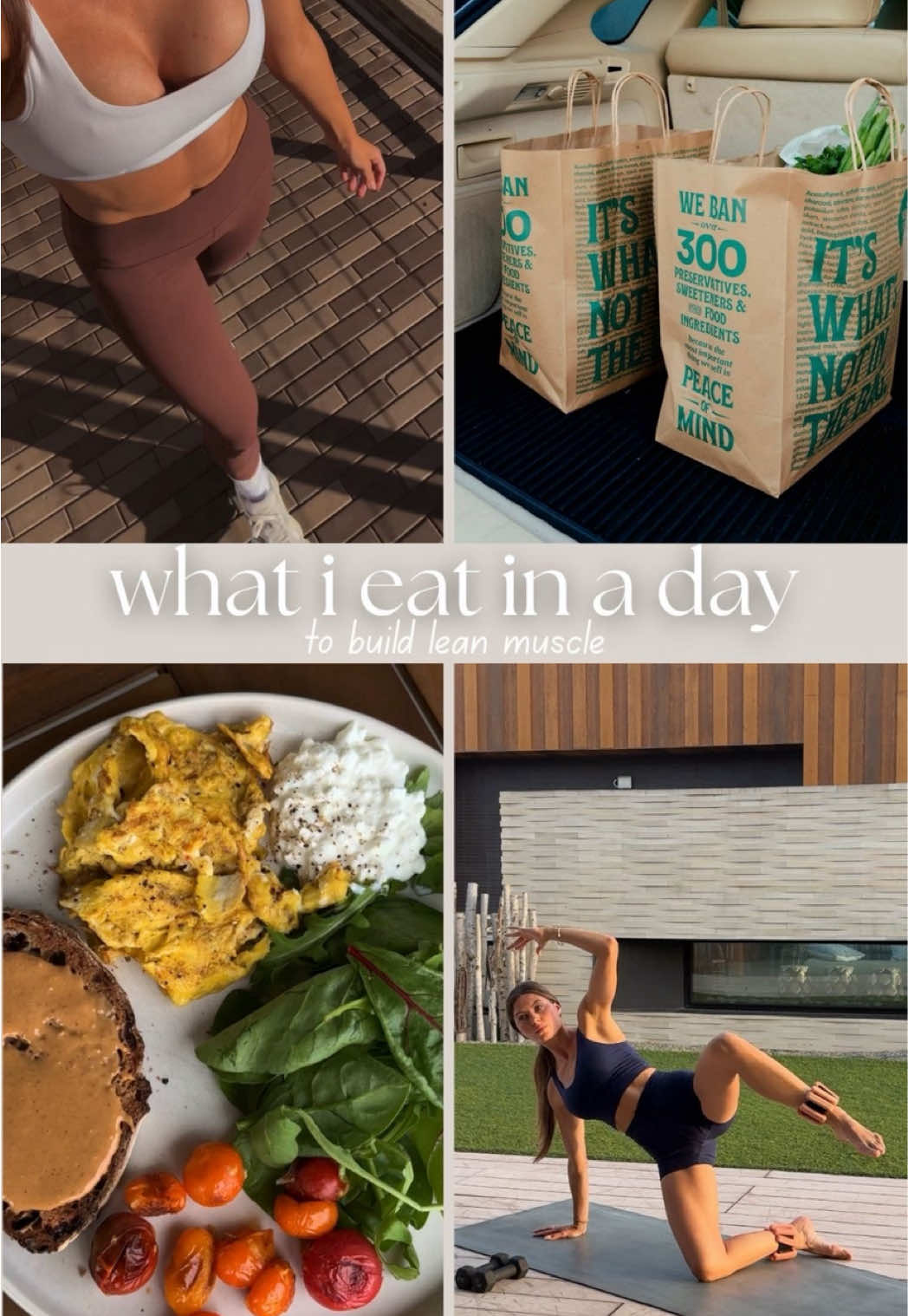 building lean muscle #wieiad #wieiadrealistic #leanmuscle #highproteinmeals 