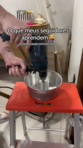 Nunca mais queimo a mão fazendo pudim! 