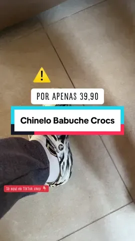 Sandália Babuche Crocs #sandalia #chinelonuvem #crocs 