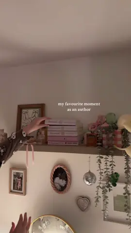 the moment of adding another book to my author shelf will never not be the most beautiful moment🫶🏼📖✨🥹 #authorsoftiktok #BookTok #romancebooks #author #selfpublishedauthor 