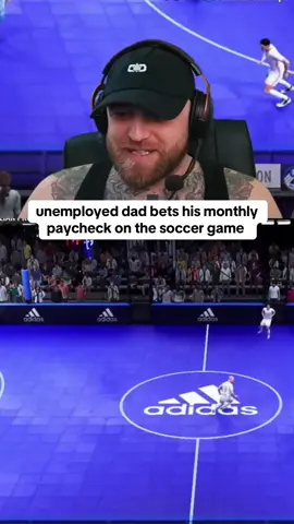 unemployed dad bets his monthly paycheck on the soccer game #Soccer #kickstreaming 
