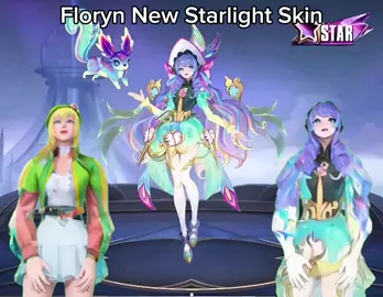 Floryn new Starlight skin || #MLBB9TH #MLBB #foryou #floryn #starlight 
