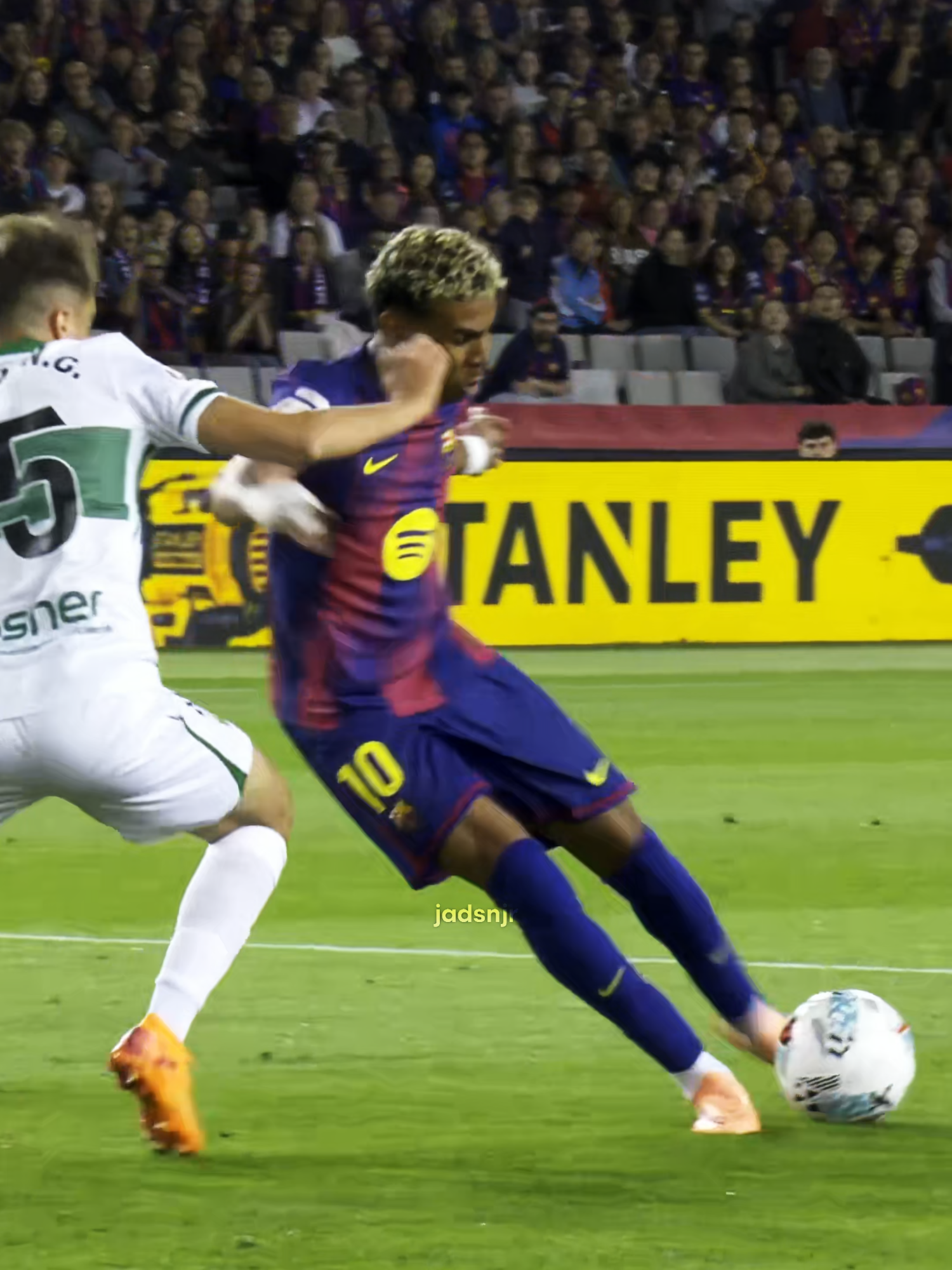 Lamine Yamal is Back | Lamine Yamal vs Elche 2025 || #lamineyamal #skills #barcelona #spain #viral @jadsnjr.new | Lamine Yamal Goal Today