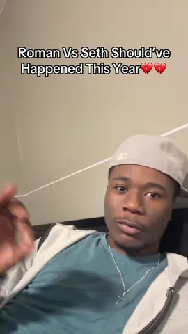 Seth vs Roman at mania Never happening💔💔 #TeosellsFourth4 #wrestletok #WWE #wrestlingfan #wrestling 