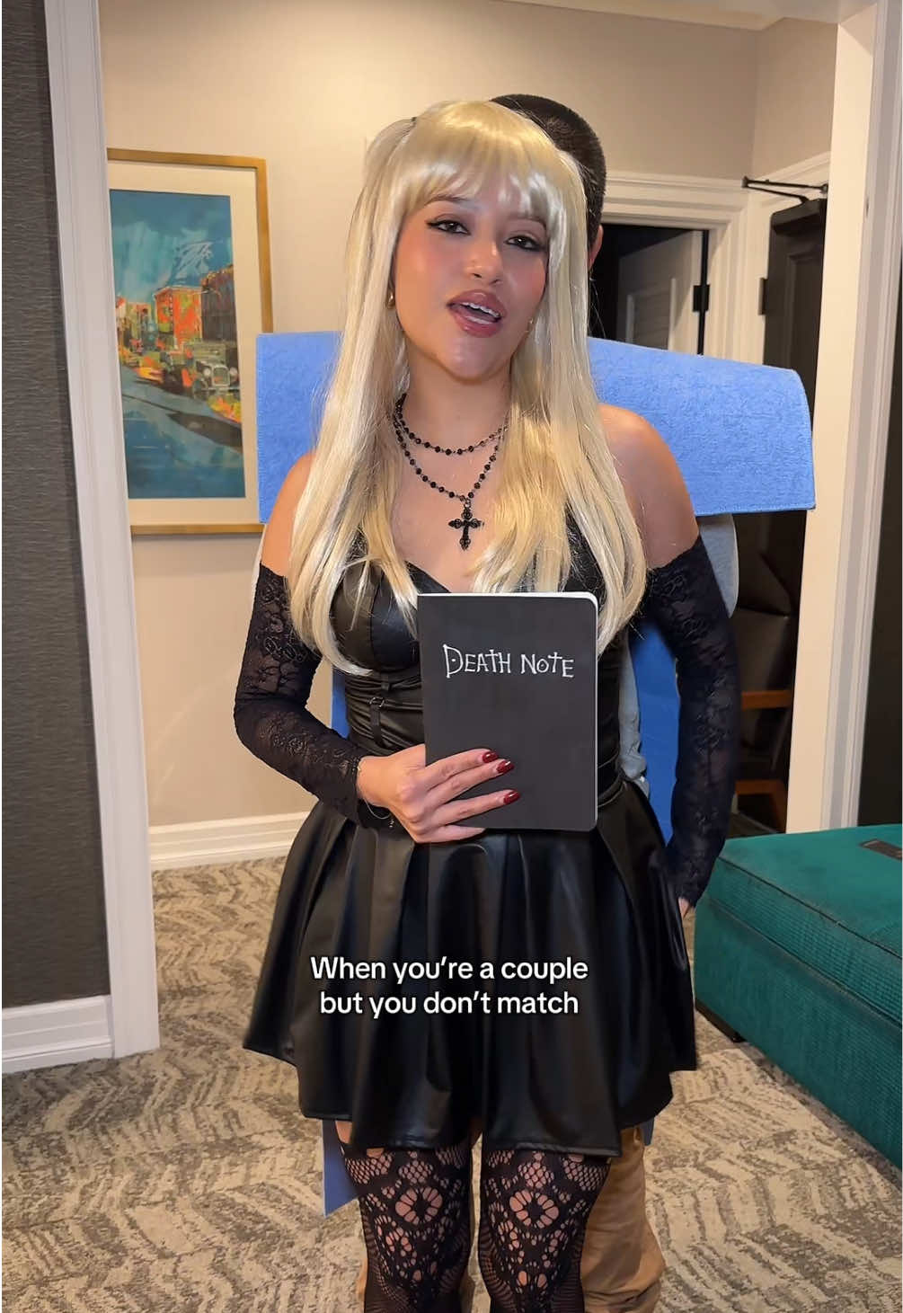 Misa and Towlie take Halloween #halloween #misaamane  #trend #whatsgoinon #towlie 