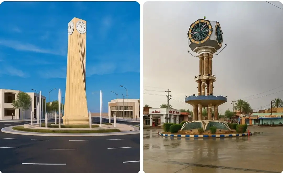 #بجهودٍ مباركة ورعايةٍ مباشرة من السيد النائب الشيخ عادل خميس المحلاوي المحترم و نائب رئيس مجلس محافظة الأنبار الأستاذ الحقوقي أكرم خميس المحلاوي المحترم، وتجسيداً لحرصهما المستمر على تطوير المدينة والارتقاء بمكانتها العمرانية والحضارية . تستعد مدينة هيت لتتزين بـ ساعة رمزية بتصميم عصري يعكس أصالتها وتاريخها العريق، لتكون علامة حضارية تضيف إلى جمال المدينة وبهائها. ستُصنع مكينتها في إيطاليا بأعلى معايير الدقة والجودة، فيما يُنفذ مجسمها في تركيا بتصميم فني راقٍ يليق بأهل هيت الكرام ويمثل روحها المتجددة.