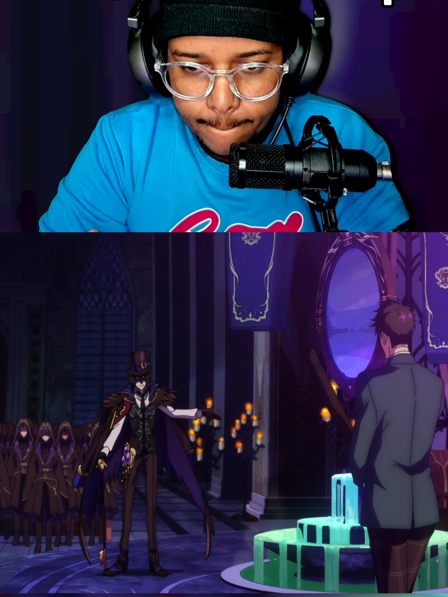 Titre: Disney Twisted-Wonderland The Animation (VF) Episode 1 Parti:3 Description: L’histoire commence lorsque le personnage principale se retrouve invoqué dans un autre monde par un miroir magique. C’est ainsi qu’il atterrit dans la prestigieuse école de magie nommée Night Ravens College. N’ayant nulle part où aller, le personnage principal se voit offrir la protection du Principal Masqué de l’école. Il va ainsi apprendre à connaître les étudiants les plus brillants de l’établissement tout en essayant de trouver un moyen de rentrer chez lui. #Anime #Manga #Animeedit #Otaku #animeclips#react #reaction moins moins