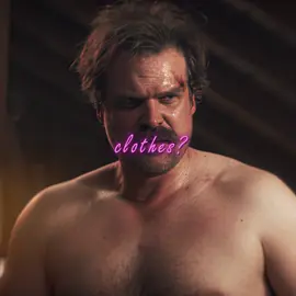 Where are my clothes? [ac: alphaaudios] #jimhopper #davidharbour #strangerthings #strangerthings4 #strangerthingsedit 