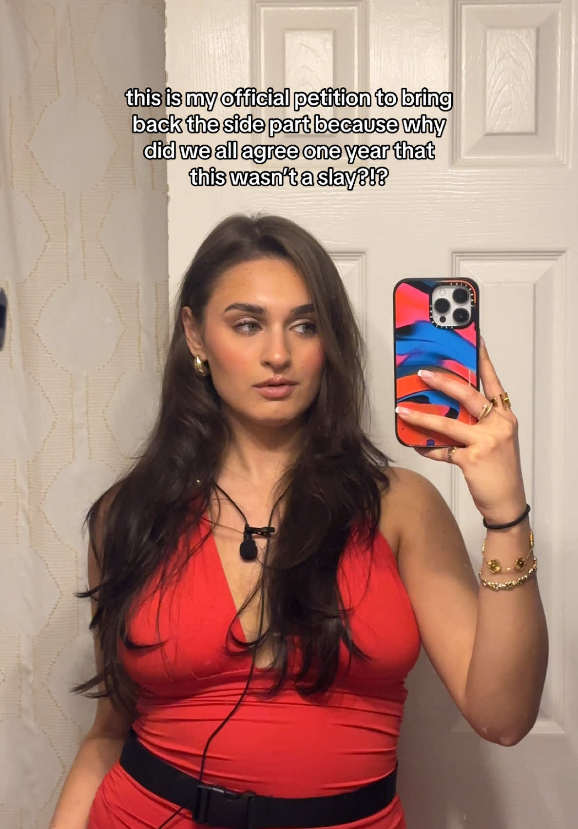 this is the kind of volume that I’ve been misssing the past 4 years!!!! 🤭 #hairtok #sidepart #BeautyTok 