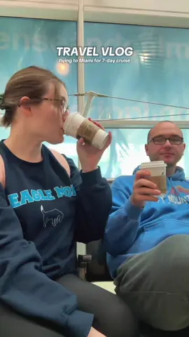 i still refuse to record voiceovers while my husband is in the room because why are they so embarrassing lol  #cruisetok #travel #miami #travelvlog #airport 
