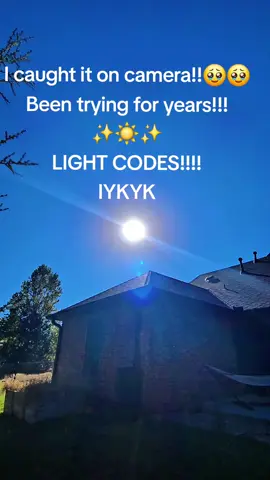 LIGHT CODES!!  From a spiritual perspective, “light codes from the sun” are believed to be streams of divine energy and information sent through sunlight to assist in humanity’s awakening and healing. These light codes are thought to carry higher frequencies that interact with a person’s energy field, activating deeper levels of awareness, clearing old patterns, and aligning the body, mind, and spirit with higher consciousness. Many people describe feeling warmth, peace, or sudden insight when connecting intentionally with sunlight, interpreting these experiences as receiving messages or upgrades from the universe. In this view, the sun is not just a source of physical light, but a living transmitter of spiritual wisdom and transformation.I have tried for years to see them...let alone capture pics or video!! Today was the day!!!I'm geeking out...please someone tell me you can relate to my excitement! #lightcodes #lightcodesactivation #spirituality #energyhealing  #aura 