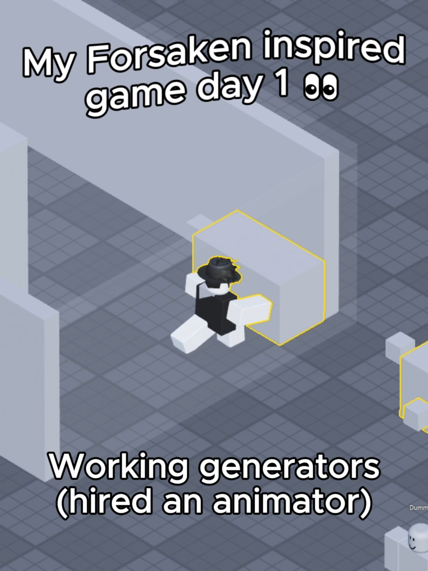 Project: Fear, Devlog Day 1 #robloxdevlog #robloxstudio#forsaken #devlog #gamedeveloper #gamedev