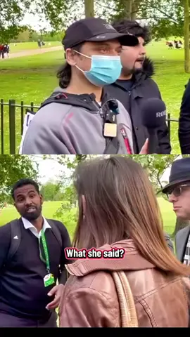 What she said? #christian #muslim #usa🇺🇸 #canada🇨🇦 #viralvideo 