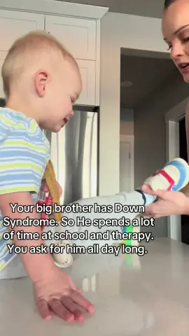 I hope they always love eachother just like this ❤️. Last week I put Treg in time out for taking Cals toy from him, and what did Cal do? Brought his toy over to Treg in time out and they played with it together😂 When I was pregnant with cal i often wondered/worried what their relationship would be like. If the 6 year age gap would be too much for them to bond. But their love for one another is more than I could have dreamed of