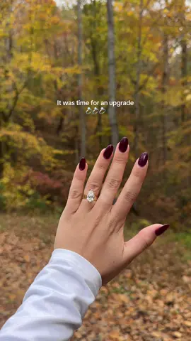 Coming home with a new 💍 #justengaged #engagementring #highschoolsweethearts 