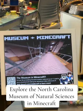 Visited the North Carolina Museum of Natural Sciences today during the City of Oaks race.  Of course, we had to stop and look at all the 3D printed models where the gentleman told us you could now explore the museum in Minecraft.  How cool is that?! They’re working on adding the exhibits to it! https://sites.google.com/view/vislab-minecraft #northcarolina #Minecraft #raleighnc #downtownraleigh #tiredmom 