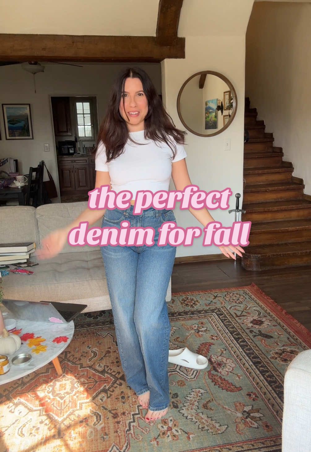 i found the perfect pair of jeans for fall at @madewell yesterday and i’m low key obsessed with them  #jeans #madewell #denim #fallfashion 