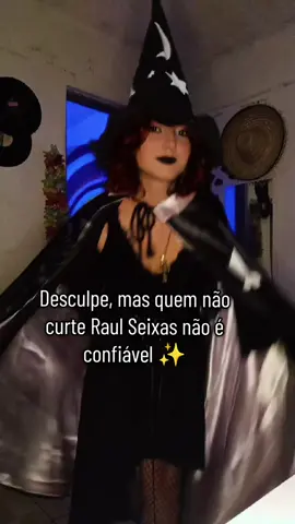 É meu critério pra saber se alguém é legal! #raulseixas #tocaraul #rocktok #fyppp #bruxa 