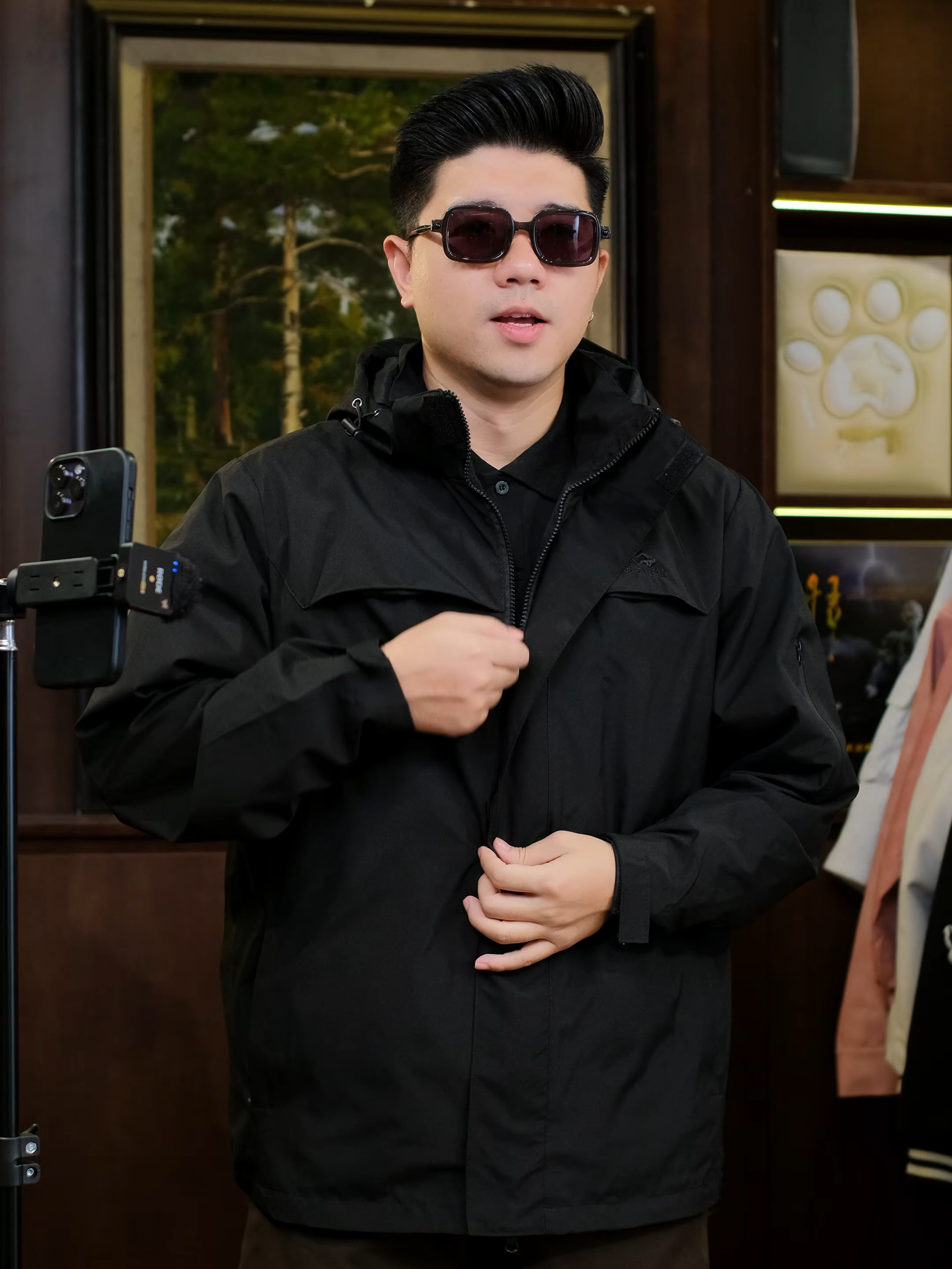 Áo khoác gió chống nước dày dặn #minhcuan #xuhuong #thoitrangnam #aokhoac #aogiochongnuoc #aogio