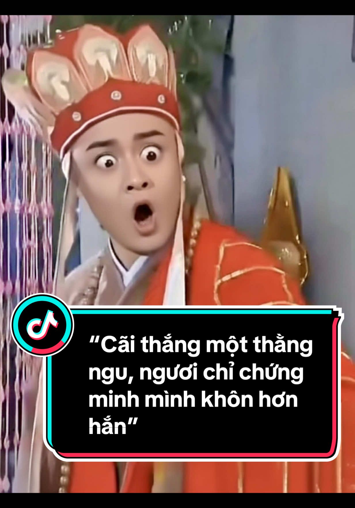 Đường Tăng said: “Cãi thắng một thằng ngu, ngươi chỉ chứng minh mình khôn hơn hắn” #xuhuong #tayduky1986 #tayduky #taydukyclip #duongtang 