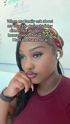 My mom was married at my age & I’m queen naija😭 #fyp #gojousatoru #characterai #aichat #sora #viralvideo #blowup #fanfic #cai #characteraichat #mitskislegalwife #marriedhumor #cooked #genuinely #GenshinImpact #gojo #characteraibots #fujoshisyfundashis 