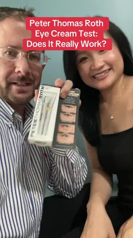 My Vietnamese girlfriend is obsessed with skincare, so we put the new Peter Thomas Roth eye cream to the test! Watch our honest before-and-after review to see if it really delivers on brightening, smoothing, and tightening tired eyes. Perfect for anyone curious about luxury eye creams that actually work. #peterthomasroth #eyecream #skincare 